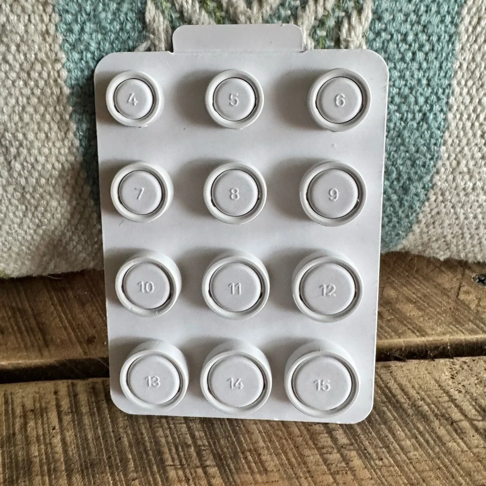 Oura Ring Sizing Kit - White